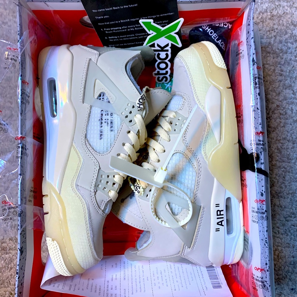 Jordan 4 off white